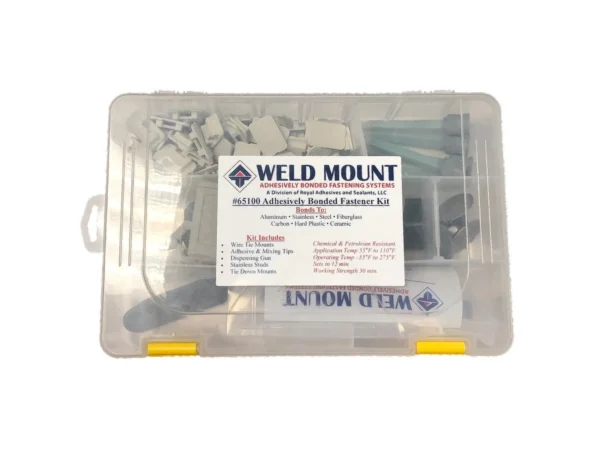 Weld Mount 65100 Adhesively Bonded Fastener Kit 15052918