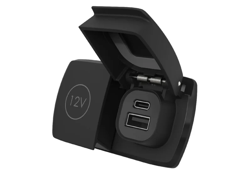 Scanstrut Flip Pro Duo - USB-A & USB-C w/12V Power Socket