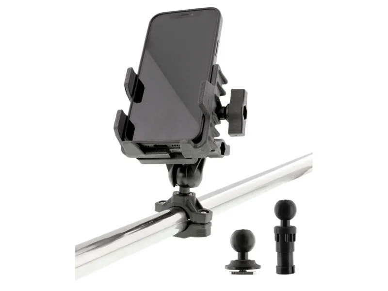 Scotty 0139 Phone Holder w/Post, Track & Rail Mounts