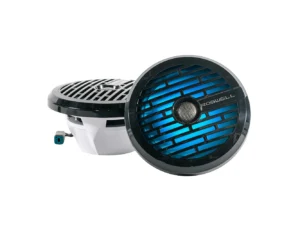 Roswell R1 8” Marine Speakers - Black - 100W RMS & 200W Peak Power