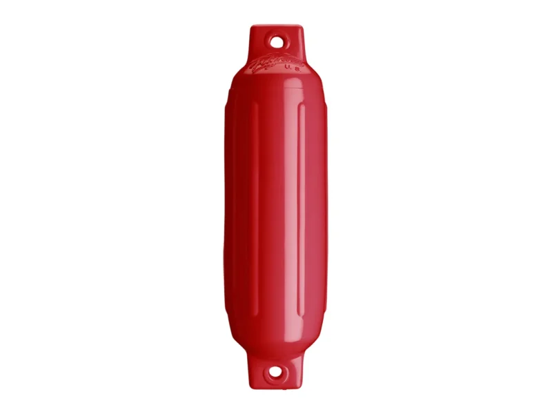 Polyform G-1 Twin Eye Fender 3.5" x 12.8" - Classic Red