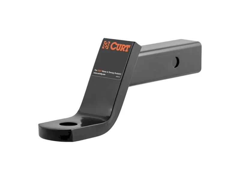 CURT Class 3 Ball Mount - 2" Shank - 7,500 lbs - 4" Drop & 8-1/4" Long