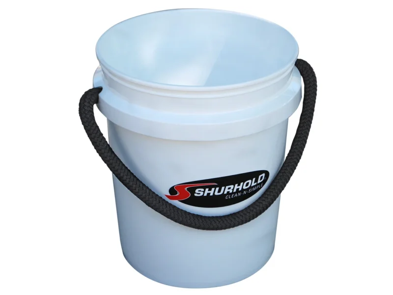 Shurhold World's Best Rope Handle Bucket - 5 Gallon - White