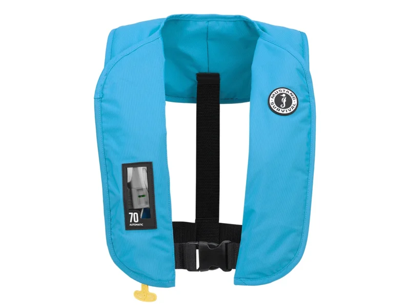 Mustang MIT 70 Automatic Inflatable PFD - Azure (Blue)