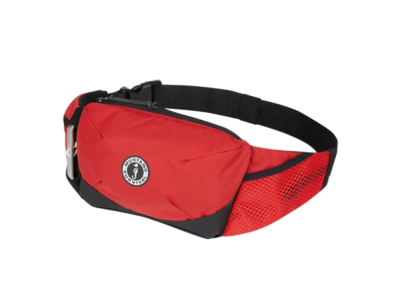 Mustang Essentialist Manual Inflatable Belt Pack - Red