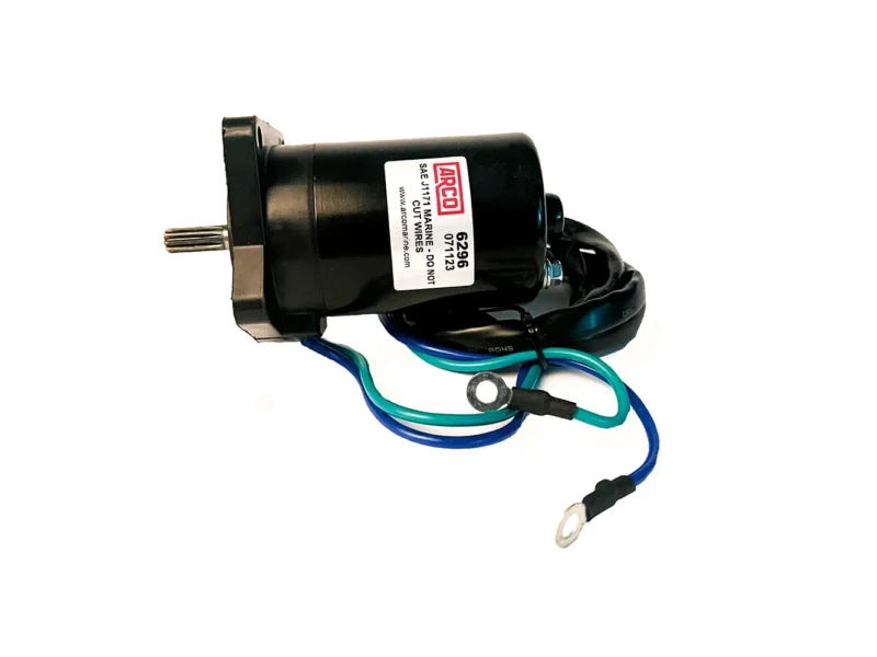 ARCO Marine Original Equipment Quality Replacement Yamaha Tilt Trim Motor - 2000-2019 T25 Series Engines