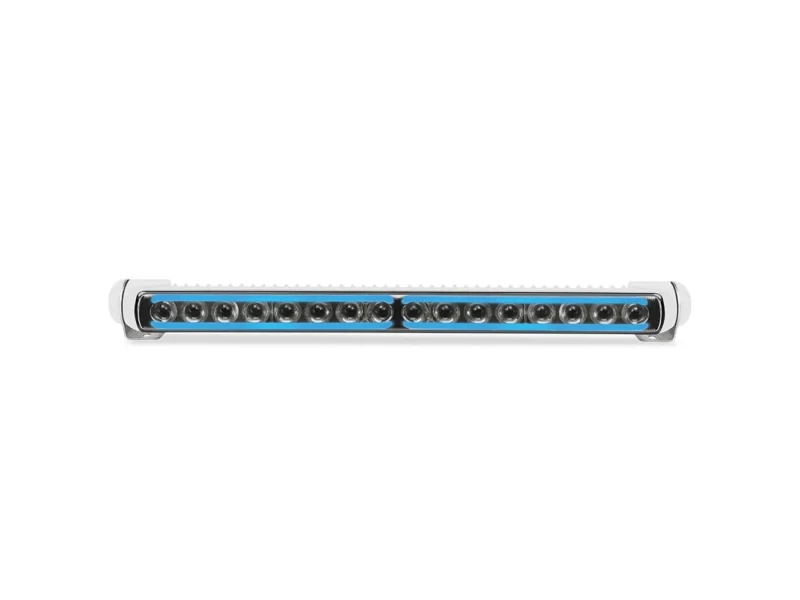 Hella Marine Sea Hawk-470 Pencil Beam Light Bar w/Blue Edge Light & White Housing