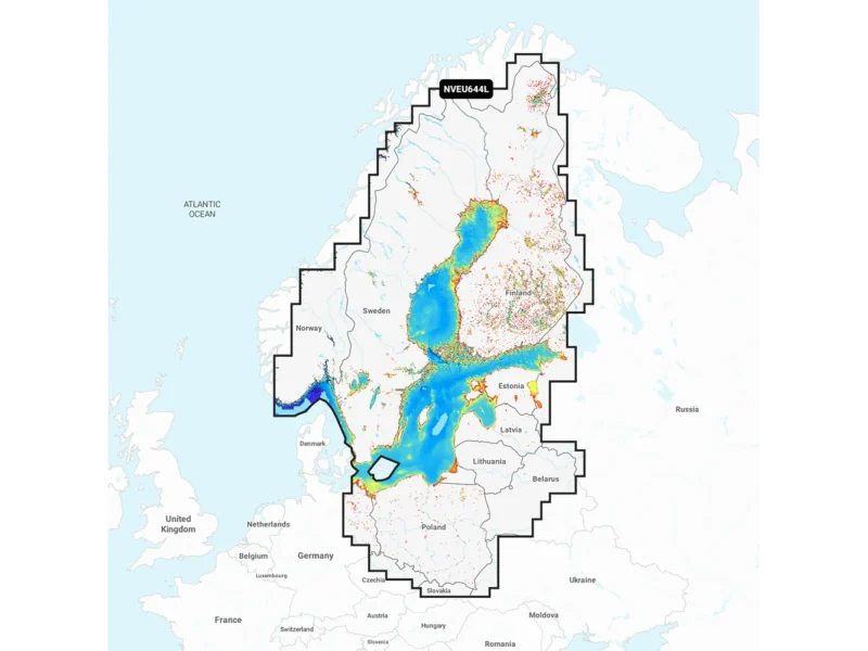 Garmin Navionics Vision+™ NVEU644L Baltic Sea