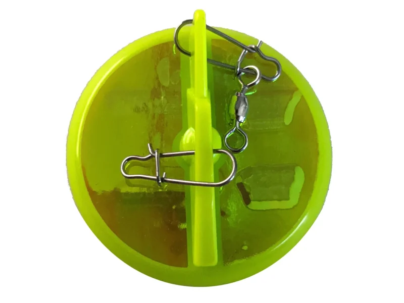 Luhr-Jensen 2-1/4" Dipsy Diver - Chartreuse/Silver Bottom Moon Jelly