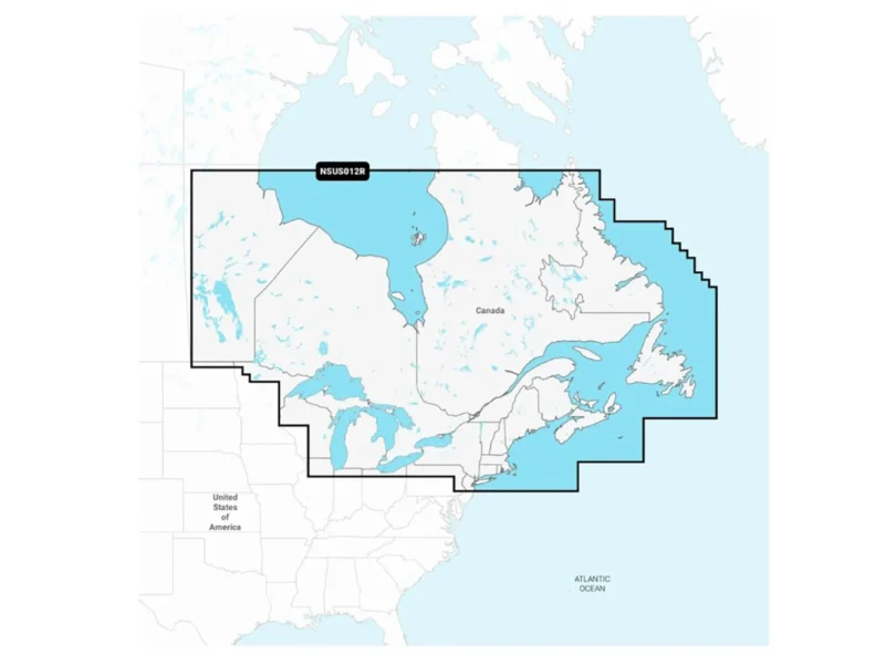 Garmin Navionics+™ NSUS012R Canada, East & Great Lakes