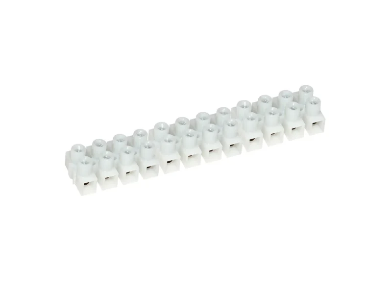 Pacer 20A Euro Style Terminal Block - 12 Gang - 5 Pack