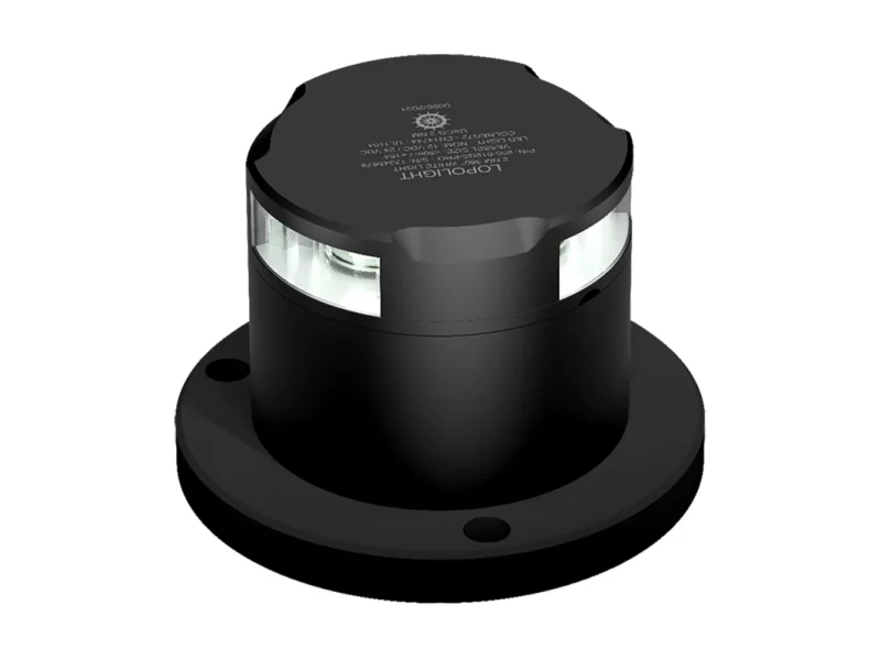 Lopolight 2nm 360° Anchor Light Pro - Black Anodized - White Light