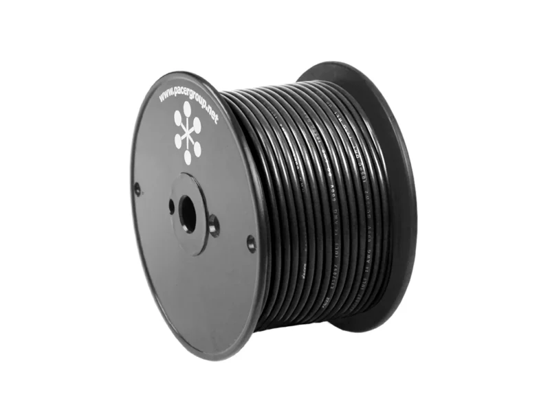 Pacer Black 10 AWG Primary Wire - 20'