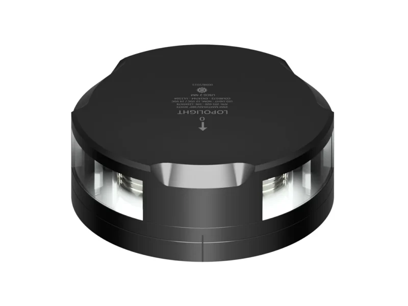 Lopolight Masthead/360-Degree Light - 2NM - Black Housing w/FB Base