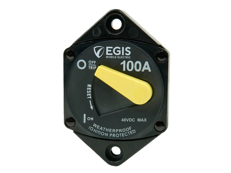 Egis 100A Panel Mount 87 Series Circuit Breaker