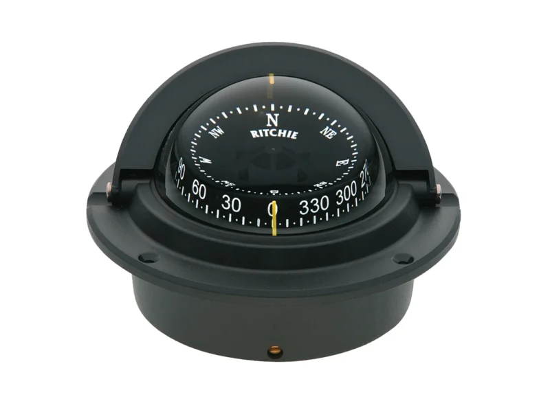 Ritchie F-83 Voyager Compass - Flush Mount - Black