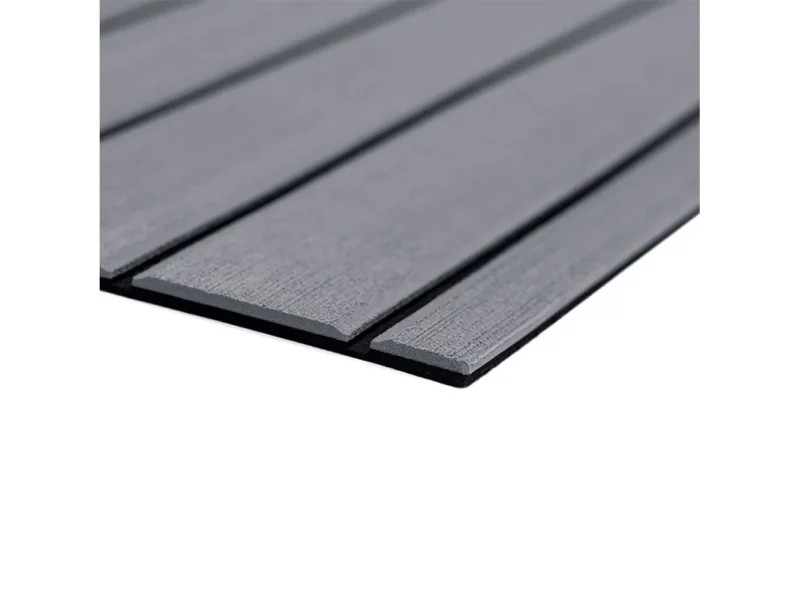 SeaDek 40" x 80" 6mm Teak Full Sheet - Brushed Texture - Storm Grey/Black (1016mm x 2032mm x 6mm)