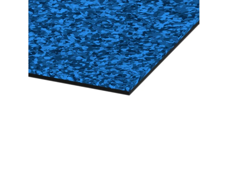 SeaDek 40" x 80" 6mm Two Color Full Sheet - Brushed Texture - Aqua Camo/Black (1016mm x 2032mm x 6mm)