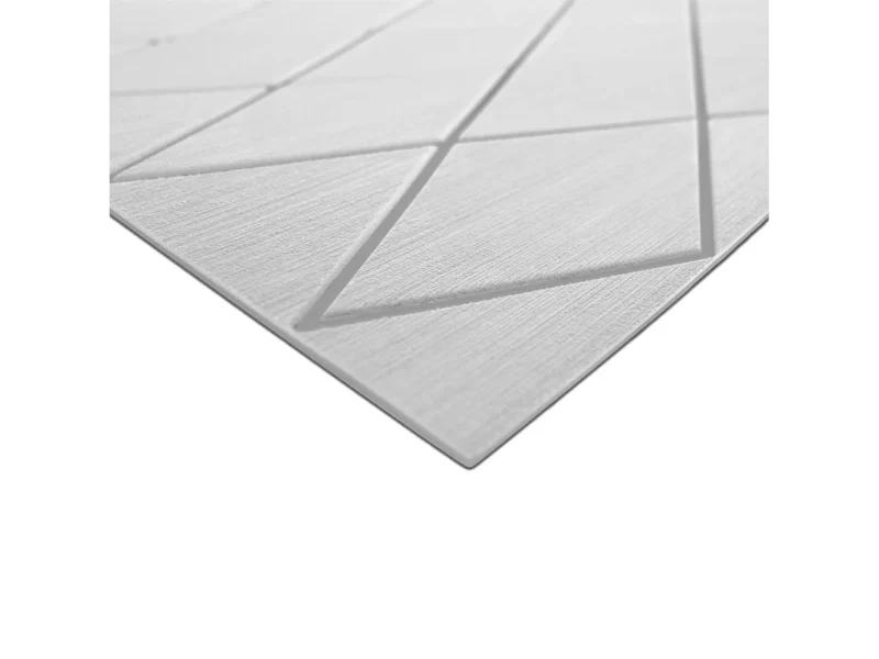 SeaDek 40" x 80" 6mm Two Color Diamond Full Sheet - Brushed Texture - Cool Grey/Storm Grey (1016mm x 2032mm x 6mm)