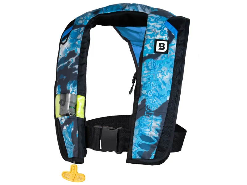 Bluestorm Kryptek Stratus 35 Auto Type II Inflatable PFD - Obscura Litus