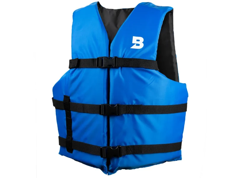 Bluestorm Type III General Boating Adult Universal Foam Life Jacket - Blue