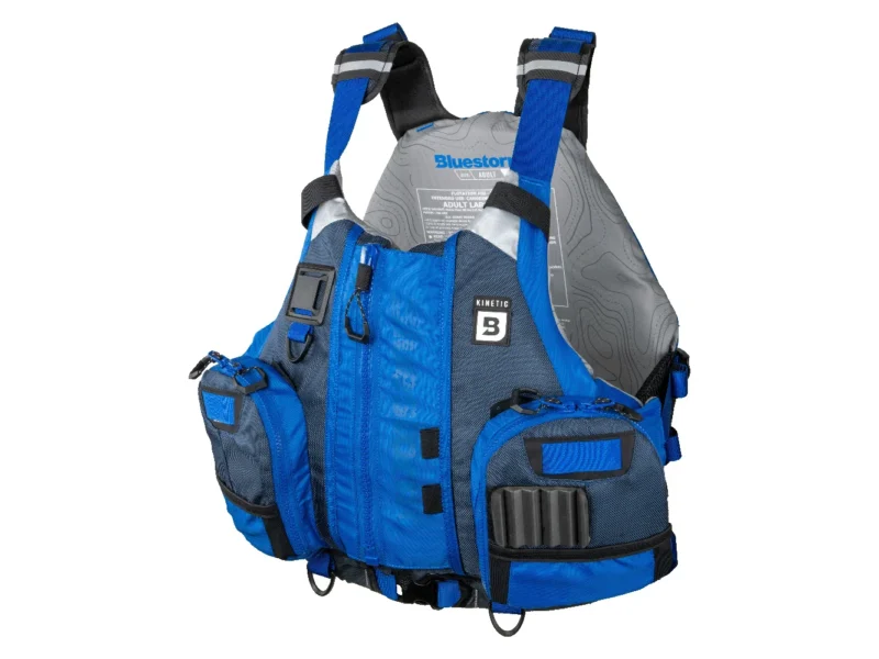 Bluestorm Kinetic Kayak Fishing Vest - Deep Blue - L/XL