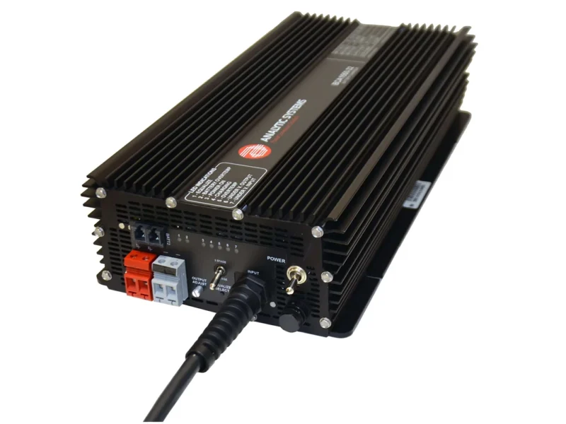 Analytic Systems AC Charger 2-Bank 70A, 12V Out, 85-264VAC In Power-Factor Correction