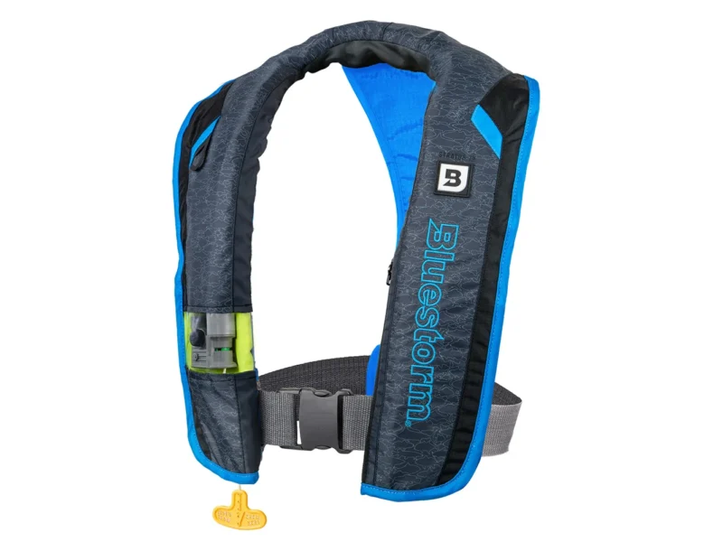 Bluestorm Stratus 35 Auto Type II Inflatable PFD - Coastal Blue