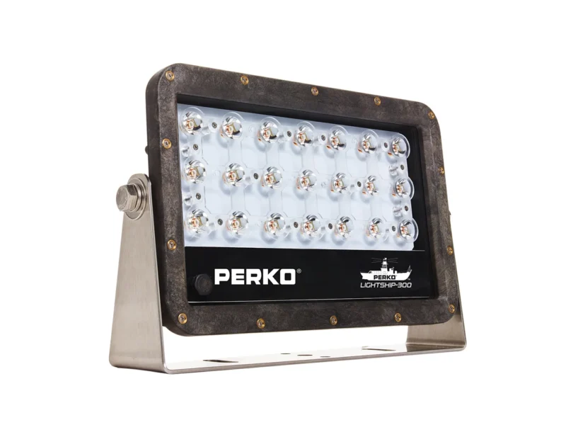 Perko Lightship 100 LED High Performance Floodlight - 12/24V - Black