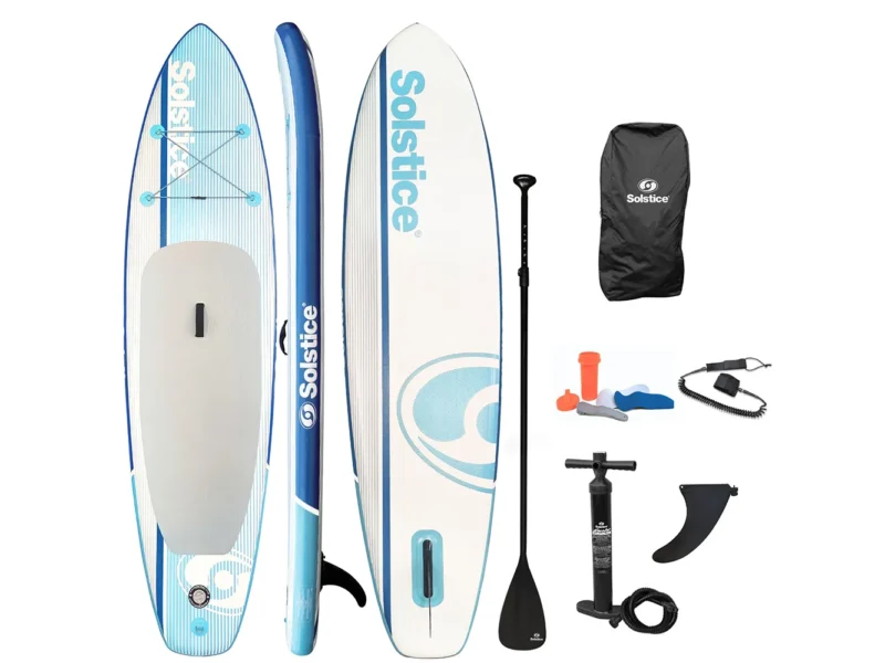 Solstice Watersports 10'6" Cruiser Inflatable Stand-Up Paddleboard Kit - Blue