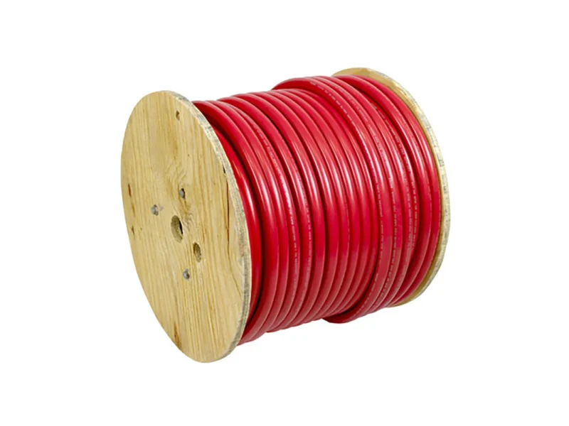 Pacer Red 1/0 AWG Battery Cable - 250'