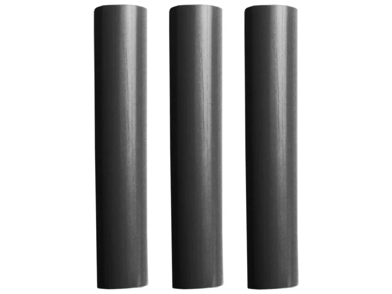 Pacer Battery Cable Heat Shrink Tubing - 1" x 12" - Black (3-Pieces)