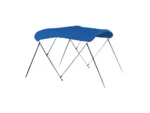 Carver 3 Bow 4669U Bimini Top with Boot - Pacific Blue Acrylic