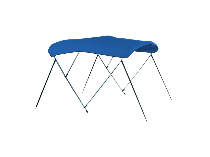 Carver 3 Bow 4675U Bimini Top with Boot - Pacific Blue Acrylic