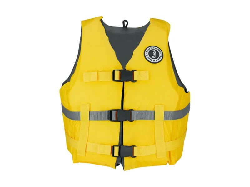 Mustang Livery Foam Vest - XS/S - Yellow