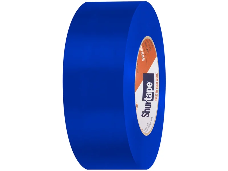 Shurtape UV-Resistant Marine Heat Shrink Tape - 48MM x 55M Roll - Straight Edge Blue