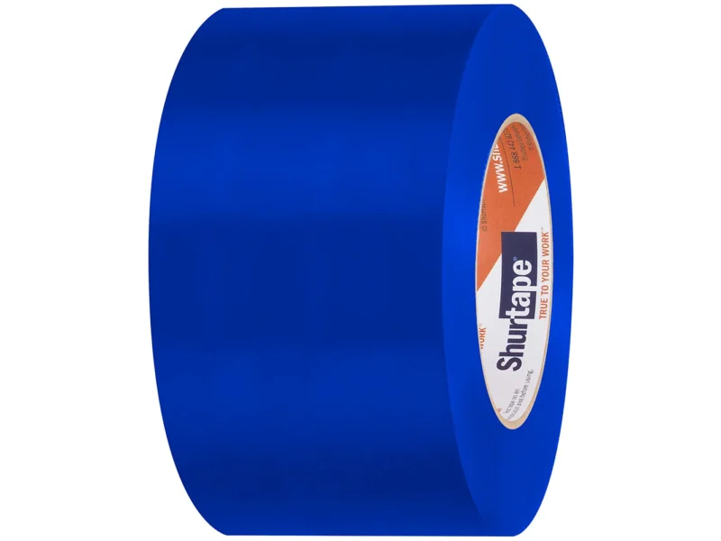 Shurtape UV-Resistant Marine Heat Shrink Tape - 72MM x 55M Roll - Straight Edge Blue