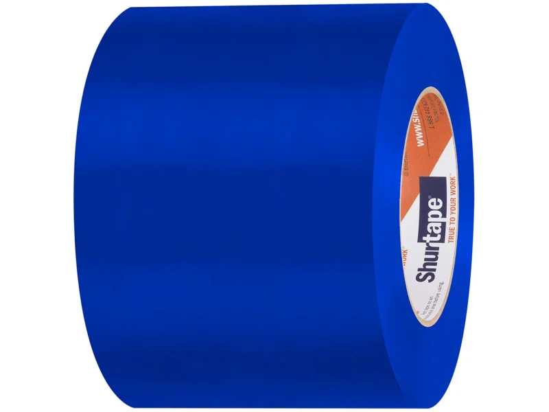 Shurtape UV-Resistant Marine Heat Shrink Tape - 96MM x 55M Roll - Straight Edge Blue