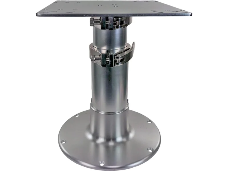 Springfield Pedestal - 3-Stage Table - 16"-30" - Brite Dip