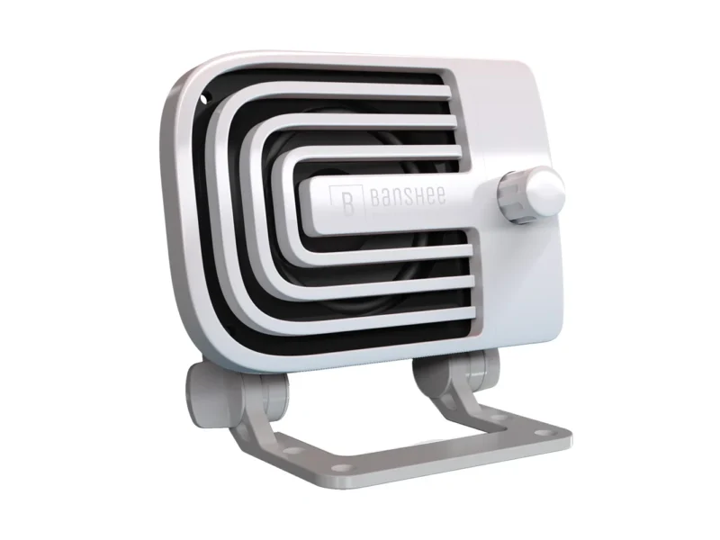 Banshee Marine Active External VHF Speaker - White