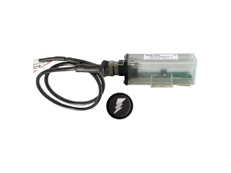 TALOS Remote Housing Lightning Detection System w/3' Cable - Black Round Indicator w/Translucent Housing