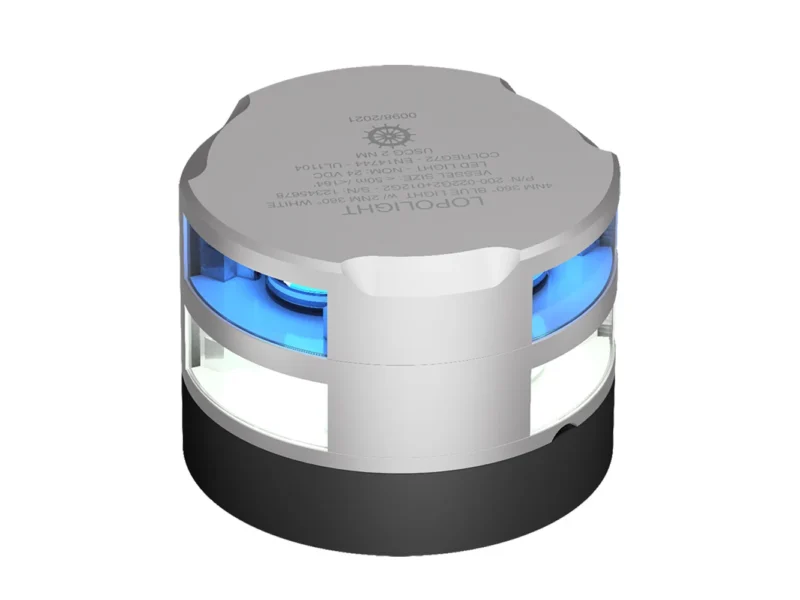 Lopolight 2nm 360 Degree Blue Dinner Light + 2nm 360 Degree White Light