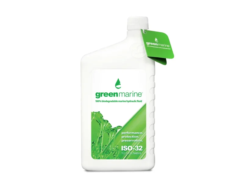 Power-Pole Green Marine ISO-32 Hydraulic Fluid - 1 qt