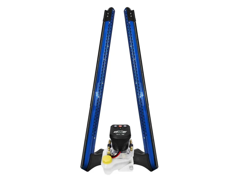 Power-Pole Blade ONE Pump BLS Shallow Water Anchor System - 10' - Dual Blade - Blue