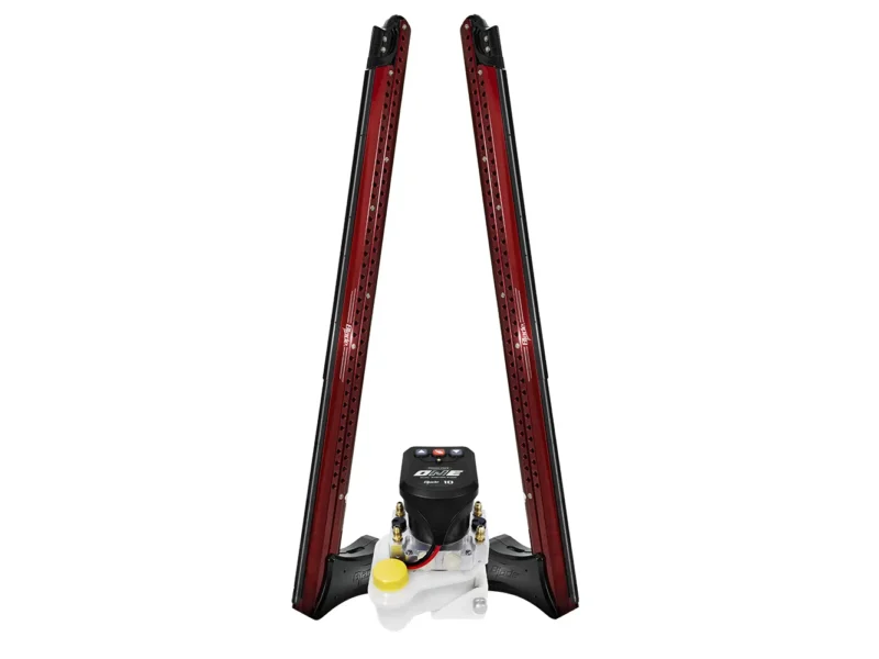 Power-Pole Blade ONE Pump BLS Shallow Water Anchor System - 10' - Dual Blade - Red