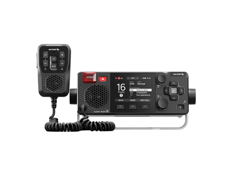 em-trak X100 VHF w/Class B AIS