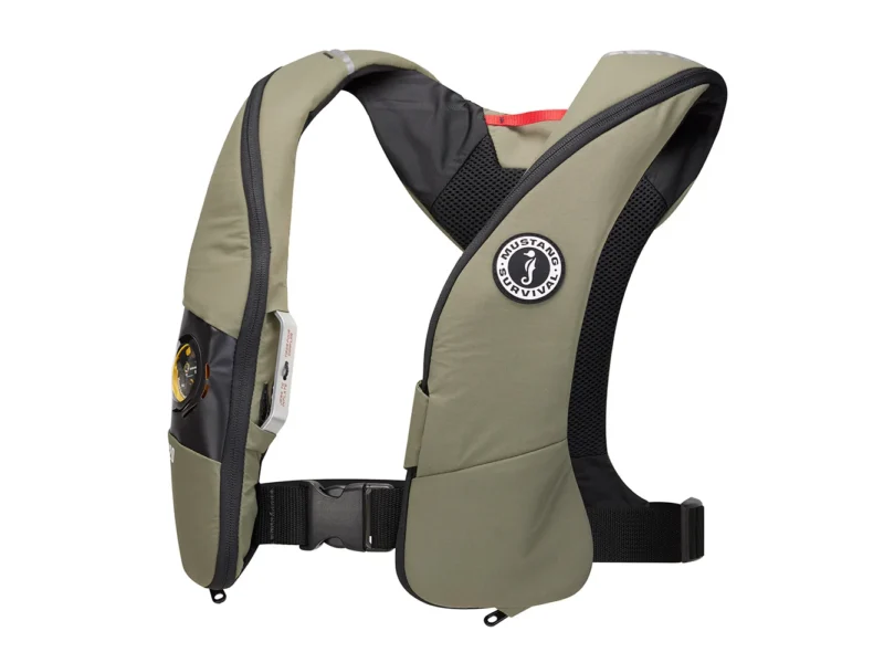 Mustang Elite 120 Coastal Inflatable PFD - Everglade Green