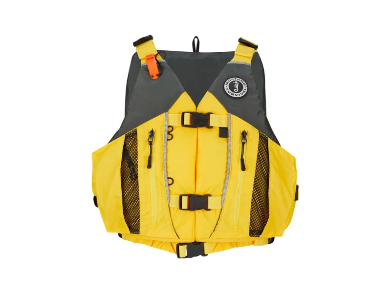 Mustang Solaris Foam Life Vest - XS/S - Yellow/Grey