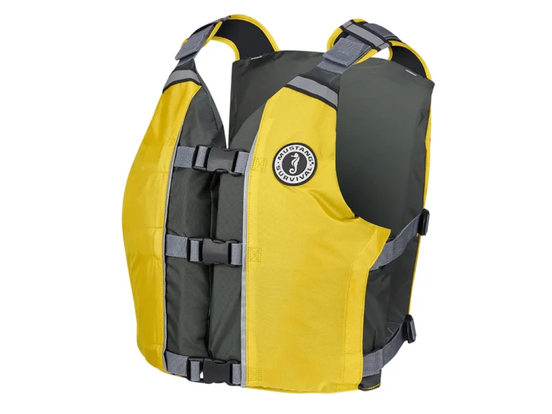 Mustang APF Foam Vest - Universal - Yellow/Grey