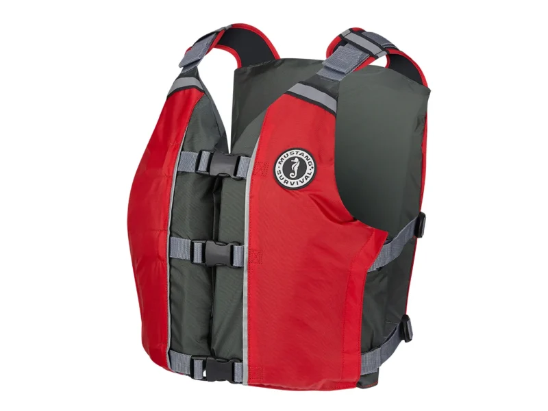 Mustang APF Foam Vest - Universal - Red/Grey